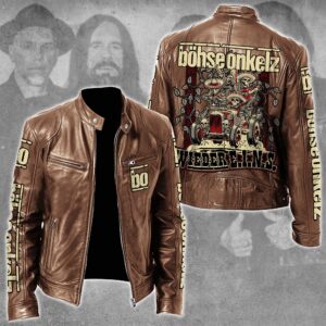 Böhse Onkelz Music Style Leather Jacket For Fans