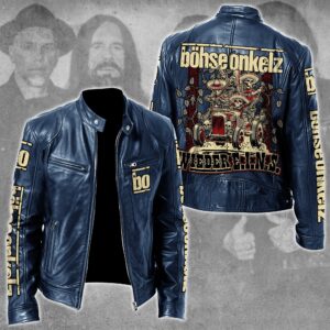 Böhse Onkelz Music Style Leather Jacket For Fans