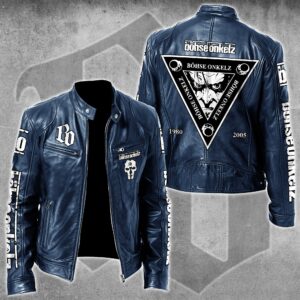 Böhse Onkelz Music Style Leather Jacket For Fans