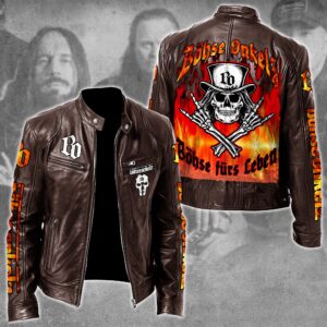 Böhse Onkelz Music Style Leather Jacket For Fans