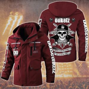 Böhse Onkelz Music Style Parka Jacket For Fans