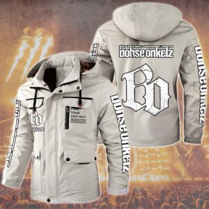Böhse Onkelz Music Style Parka Jacket For Fans