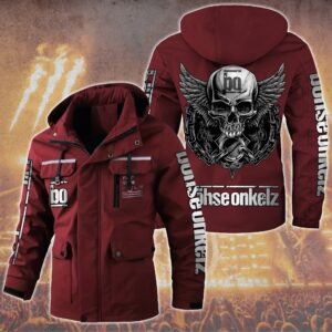 Böhse Onkelz Music Style Parka Jacket For Fans