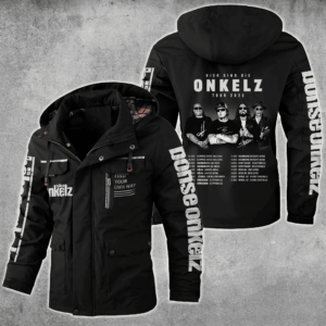 Böhse Onkelz Music Style Parka Jacket For Fans