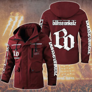 Böhse Onkelz Music Style Parka Jacket For Fans