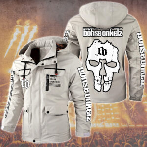 Böhse Onkelz Music Style Parka Jacket For Fans