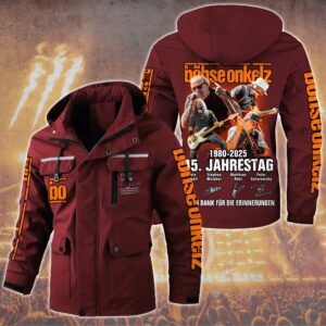 Böhse Onkelz Music Style Parka Jacket For Fans