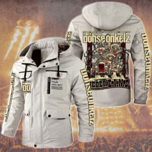 Böhse Onkelz Music Style Parka Jacket For Fans