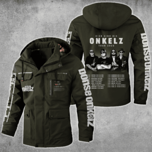 Böhse Onkelz Music Style Parka Jacket For Fans