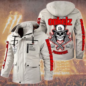 Böhse Onkelz Music Style Parka Jacket For Fans