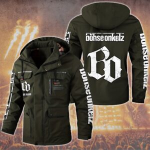 Böhse Onkelz Music Style Parka Jacket For Fans