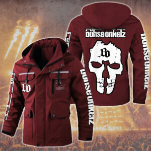 Böhse Onkelz Music Style Parka Jacket For Fans