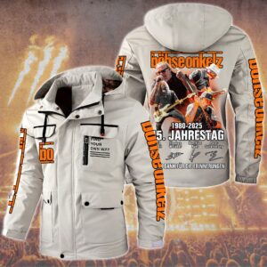 Böhse Onkelz Music Style Parka Jacket For Fans