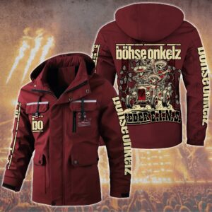 Böhse Onkelz Music Style Parka Jacket For Fans