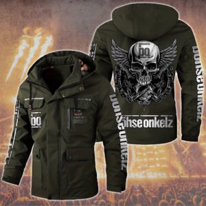 Böhse Onkelz Music Style Parka Jacket For Fans