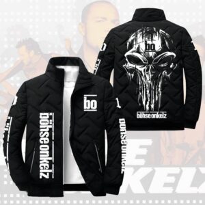 Böhse Onkelz Music Style Puffer Jacket For Fans