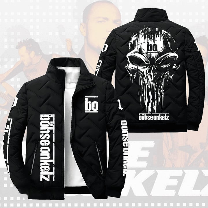 Böhse Onkelz Music Style Puffer Jacket For Fans