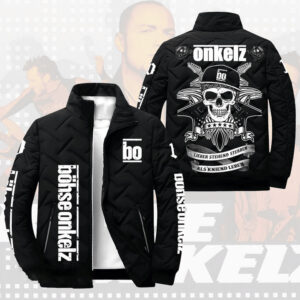 Böhse Onkelz Music Style Puffer Jacket For Fans