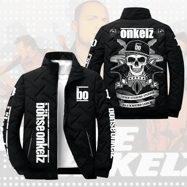 Böhse Onkelz Music Style Puffer Jacket For Fans
