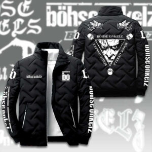 Böhse Onkelz Music Style Puffer Jacket For Fans