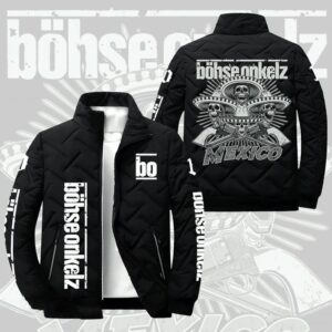 Böhse Onkelz Music Style Puffer Jacket For Fans