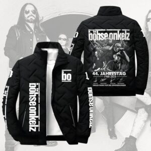 Böhse Onkelz Music Style Puffer Jacket For Fans