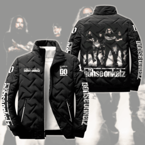 Böhse Onkelz Music Style Puffer Jacket For Fans