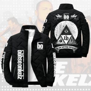 Böhse Onkelz Music Style Puffer Jacket For Fans
