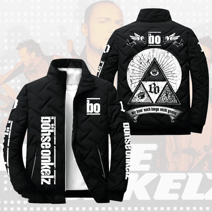 Böhse Onkelz Music Style Puffer Jacket For Fans