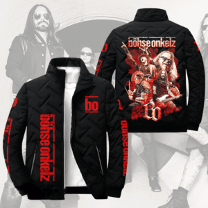Böhse Onkelz Music Style Puffer Jacket For Fans