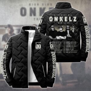 Böhse Onkelz Music Style Puffer Jacket For Fans