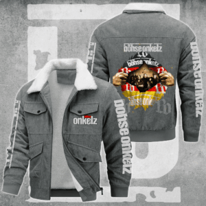 Böhse Onkelz Music Style Thermal Cotton Jacket Prim For Fans