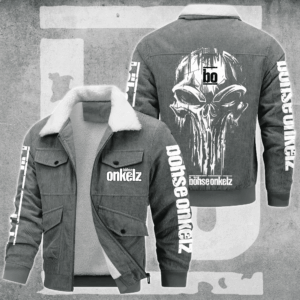 Böhse Onkelz Music Style Thermal Cotton Jacket Prim For Fans
