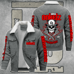 Böhse Onkelz Music Style Thermal Cotton Jacket Prim For Fans