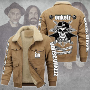 Böhse Onkelz Music Style Thermal Cotton Jacket Prim For Fans