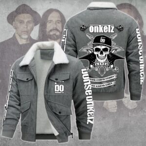 Böhse Onkelz Music Style Thermal Cotton Jacket Prim For Fans
