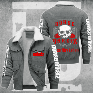 Böhse Onkelz Music Style Thermal Cotton Jacket Prim For Fans