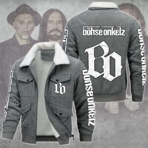 Böhse Onkelz Music Style Thermal Cotton Jacket Prim For Fans