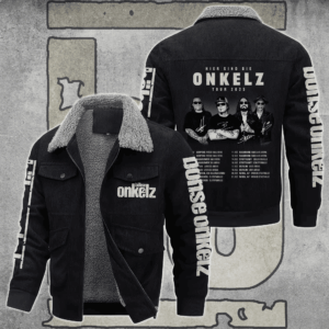 Böhse Onkelz Music Style Thermal Cotton Jacket Prim For Fans