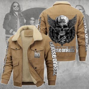 Böhse Onkelz Music Style Thermal Cotton Jacket Prim For Fans