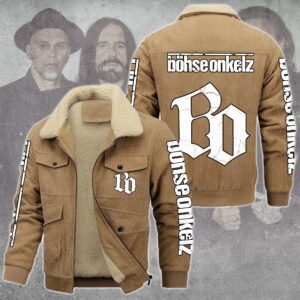 Böhse Onkelz Music Style Thermal Cotton Jacket Prim For Fans