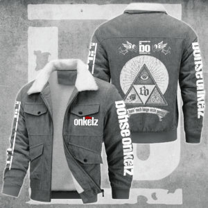Böhse Onkelz Music Style Thermal Cotton Jacket Prim For Fans