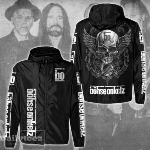Böhse Onkelz Music Style Windbreaker Jacket For Fans