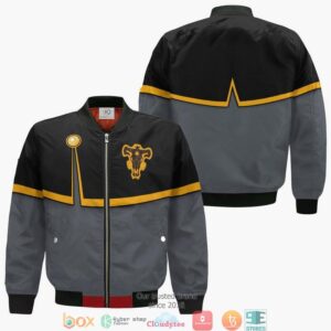 Black Clover Gordon Agrippa Anime Style Bomber Jacket For Fans