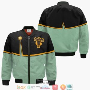 Black Clover Luck Voltia Anime Style Bomber Jacket For Fans
