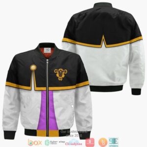 Black Clover Noelle Silva Anime Anime Style Bomber Jacket For Fans