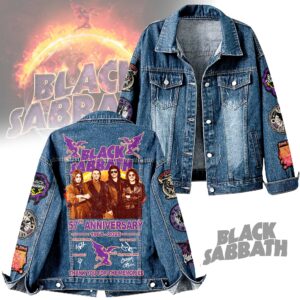 Black Sabbath Music Denim Jacket Gift For Fans