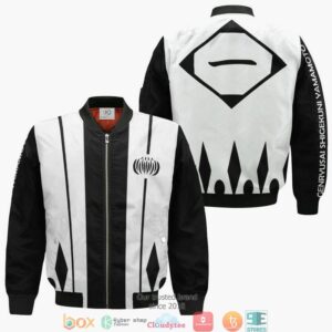 Bleach Genryusai Shigekuni Yamamoto 1St Division Anime Anime Style Bomber Jacket For Fans