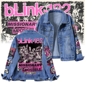 Blink-182 Music Denim Jacket Gift For Fans