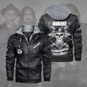 Bohse Onkelz Music Style Leather Jacket For Fans